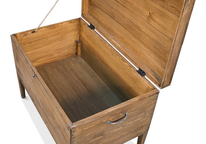 American Home Furniture | Sarreid - Trunk Side Table