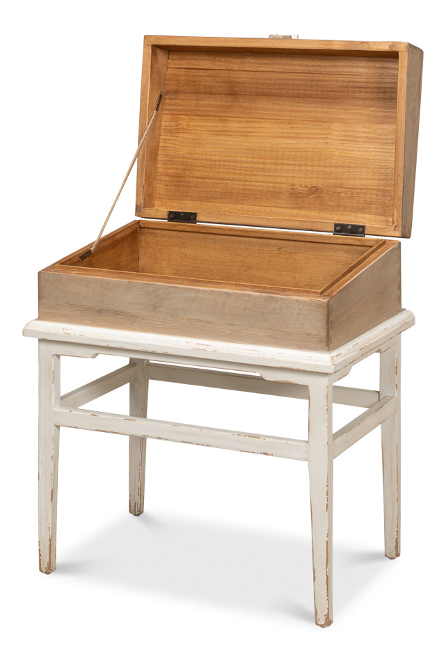 American Home Furniture | Sarreid - Warmly Box On Stand