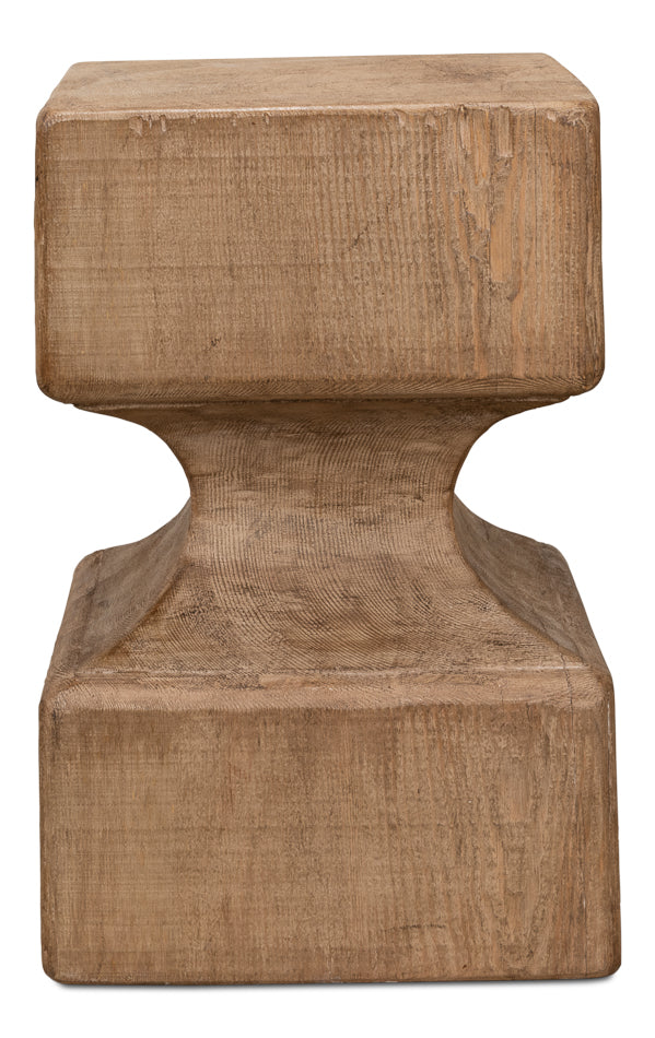 American Home Furniture | Sarreid - Beam End Stool