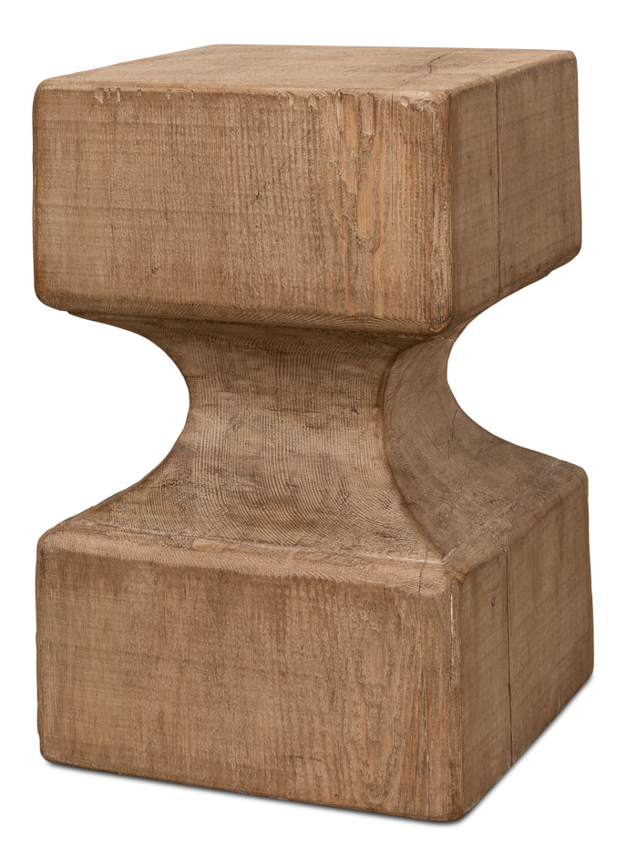 American Home Furniture | Sarreid - Beam End Stool