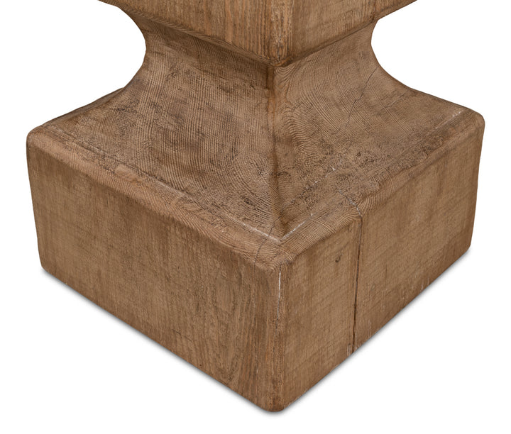 American Home Furniture | Sarreid - Beam End Stool