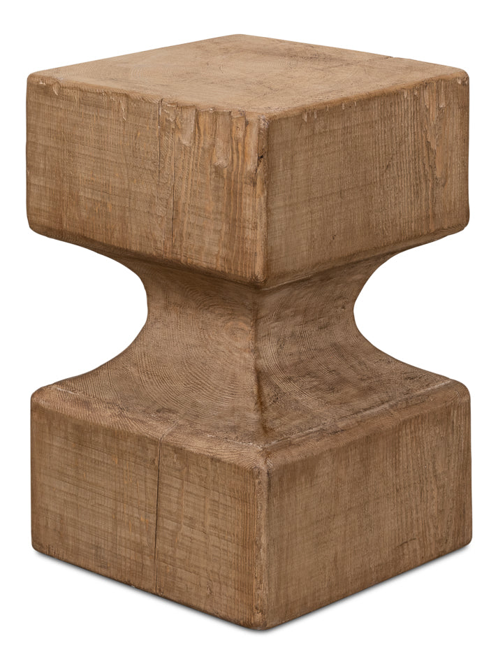 American Home Furniture | Sarreid - Beam End Stool