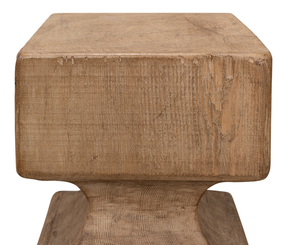 American Home Furniture | Sarreid - Beam End Stool