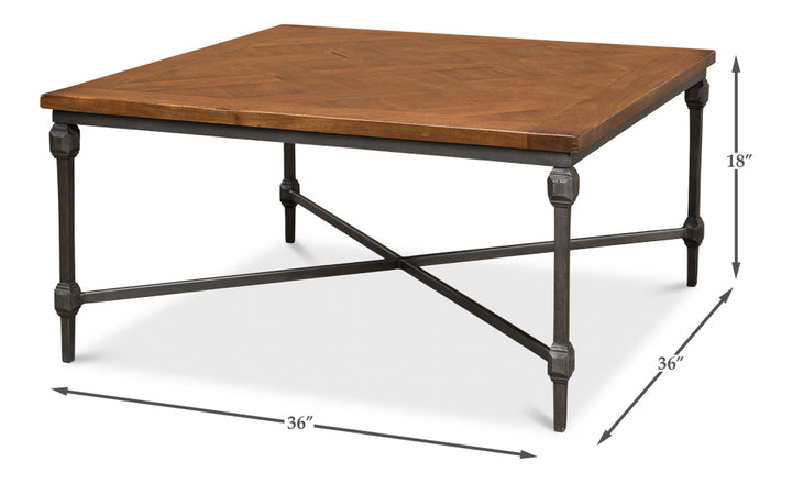 American Home Furniture | Sarreid - Huntsman Cocktail Table