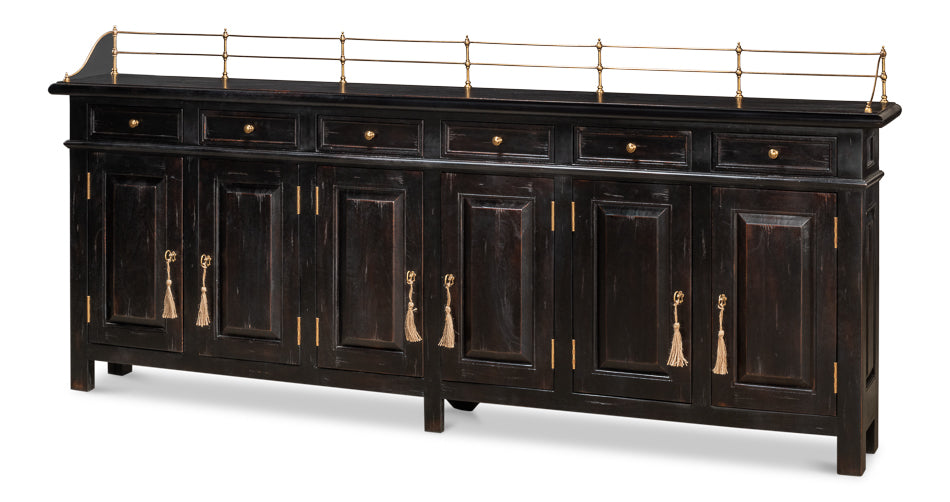 American Home Furniture | Sarreid - Covent Gardens Sideboard - Ebony