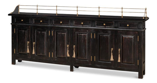 Sarreid Covent Gardens Sideboard - Ebony SIDEBOARDS + CREDENZAS