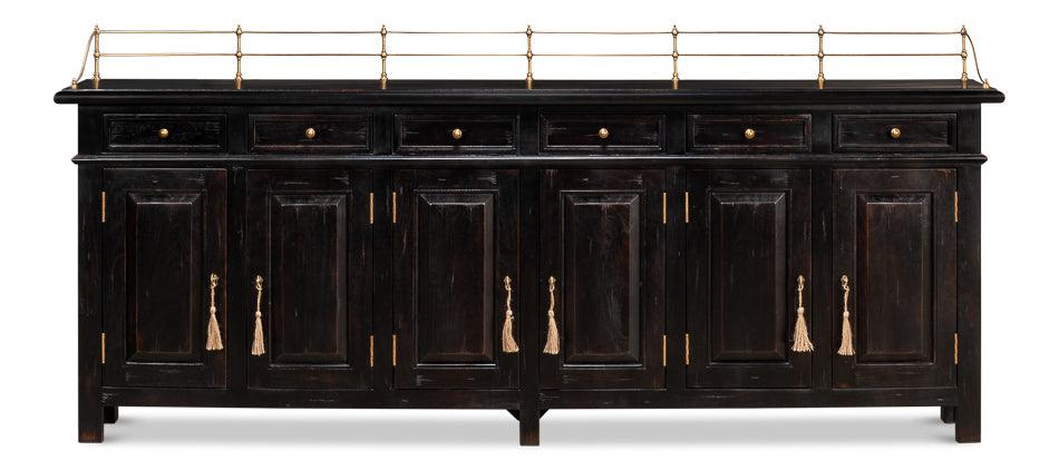 Sarreid Covent Gardens Sideboard - Ebony SIDEBOARDS + CREDENZAS
