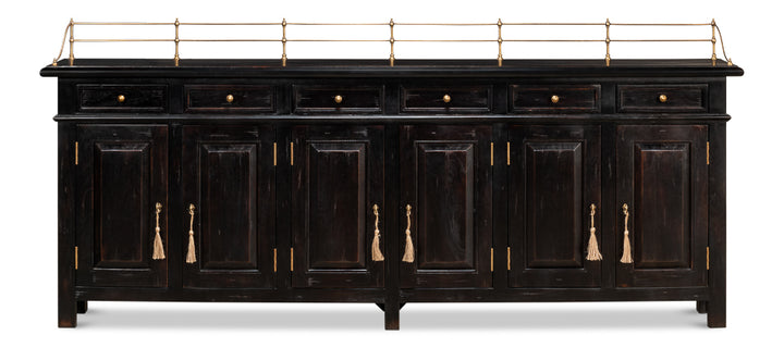 American Home Furniture | Sarreid - Covent Gardens Sideboard - Ebony