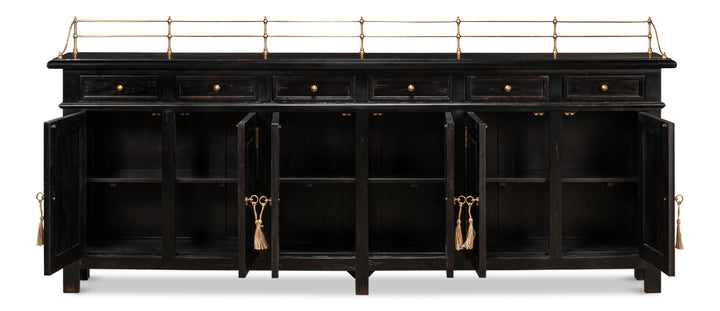 American Home Furniture | Sarreid - Covent Gardens Sideboard - Ebony