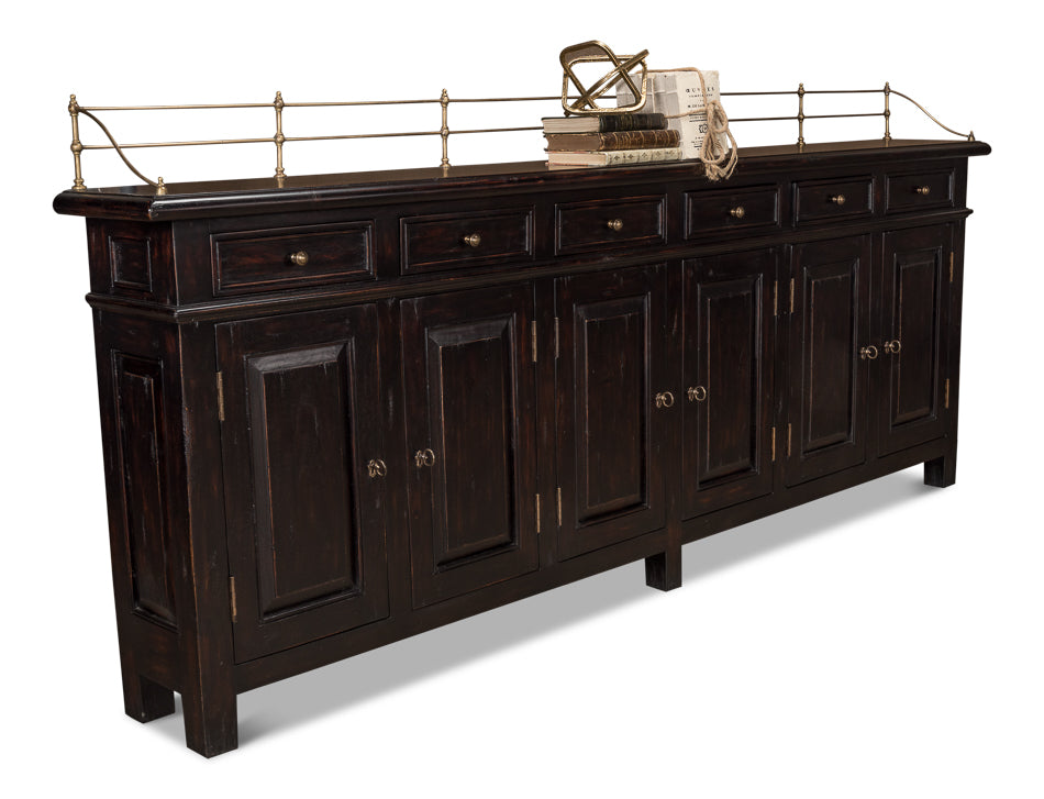 American Home Furniture | Sarreid - Covent Gardens Sideboard - Ebony