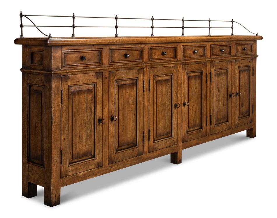 Sarreid Covent Gardens Sideboard - Fruitwood SIDEBOARDS + CREDENZAS
