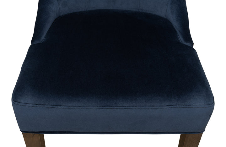 American Home Furniture | Sarreid - Sophie Side Chair - Blue Velvet - Set of 2