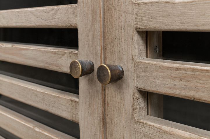 American Home Furniture | Sarreid - St. Nevis Sideboard - Grey Wash