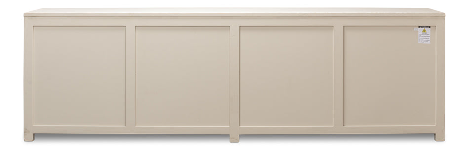 American Home Furniture | Sarreid - Eight Is Enough Sideboard - Whitewash