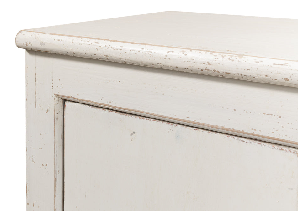 American Home Furniture | Sarreid - Eight Is Enough Sideboard - Whitewash