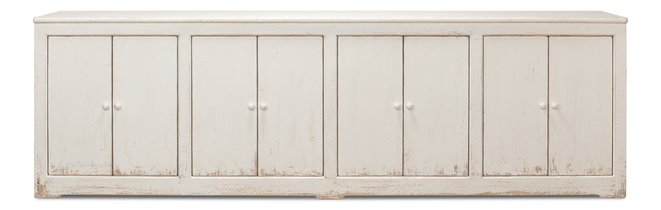 American Home Furniture | Sarreid - Eight Is Enough Sideboard - Whitewash