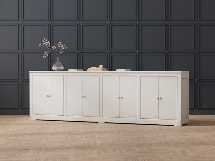 American Home Furniture | Sarreid - Eight Is Enough Sideboard - Whitewash