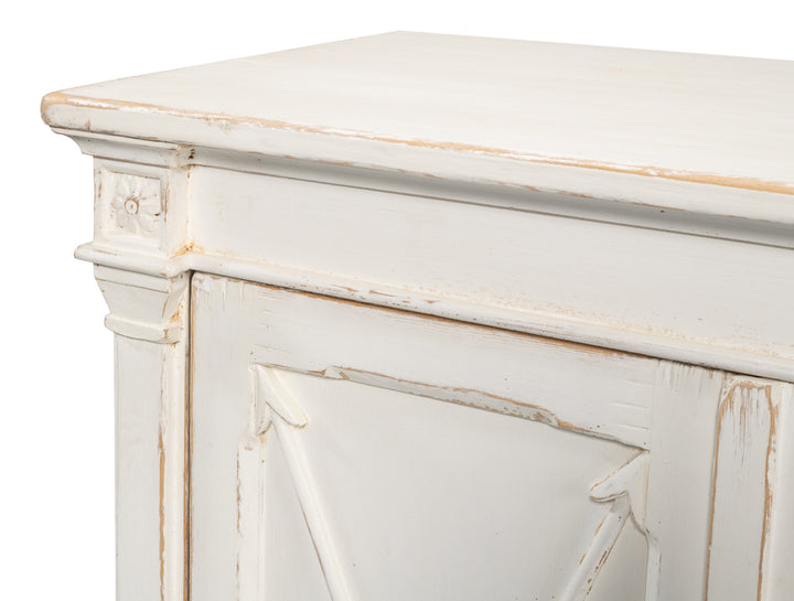 American Home Furniture | Sarreid - Marksman Sideboard - Whitewash