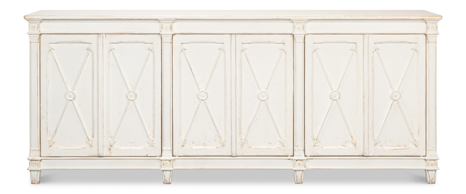 American Home Furniture | Sarreid - Marksman Sideboard - Whitewash