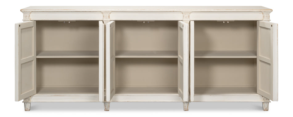 American Home Furniture | Sarreid - Marksman Sideboard - Whitewash