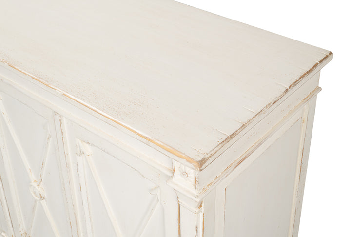 American Home Furniture | Sarreid - Marksman Sideboard - Whitewash