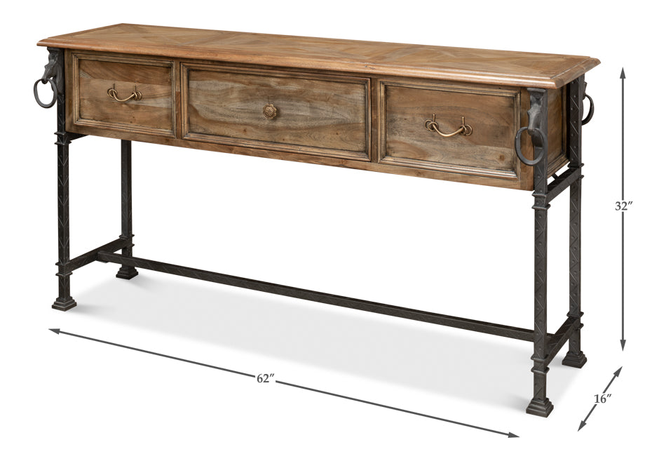 American Home Furniture | Sarreid - Game Of Thornes Console Table