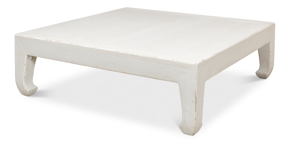 American Home Furniture | Sarreid - Classic Chinese Coffee Table - White