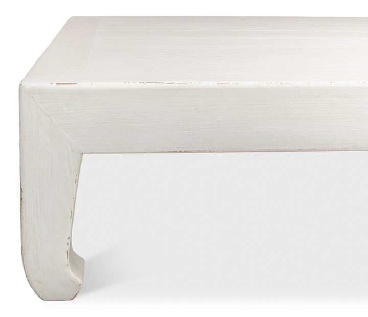 American Home Furniture | Sarreid - Classic Chinese Coffee Table - White