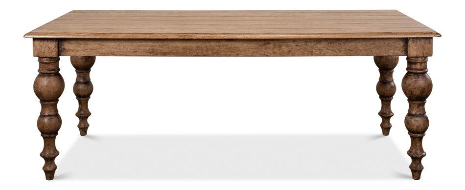 Sarreid Oak Dining Table DINING TABLES