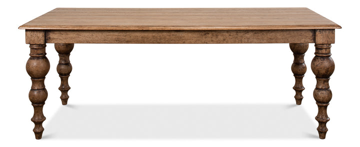 American Home Furniture | Sarreid - Oak Dining Table