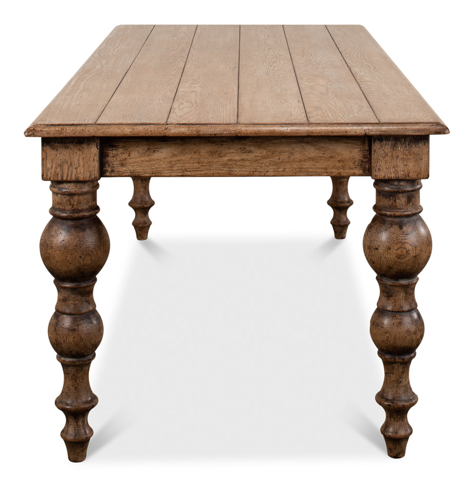 American Home Furniture | Sarreid - Oak Dining Table