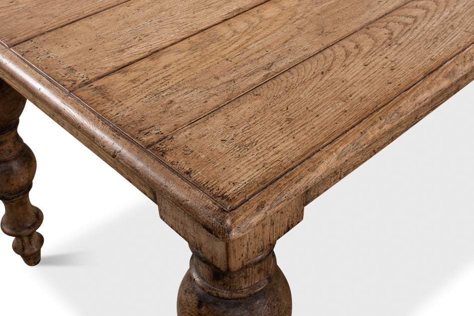 American Home Furniture | Sarreid - Oak Dining Table