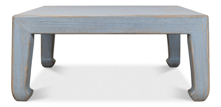 American Home Furniture | Sarreid - Classic Chinese Coffee Table - Blue