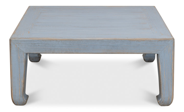 American Home Furniture | Sarreid - Classic Chinese Coffee Table - Blue