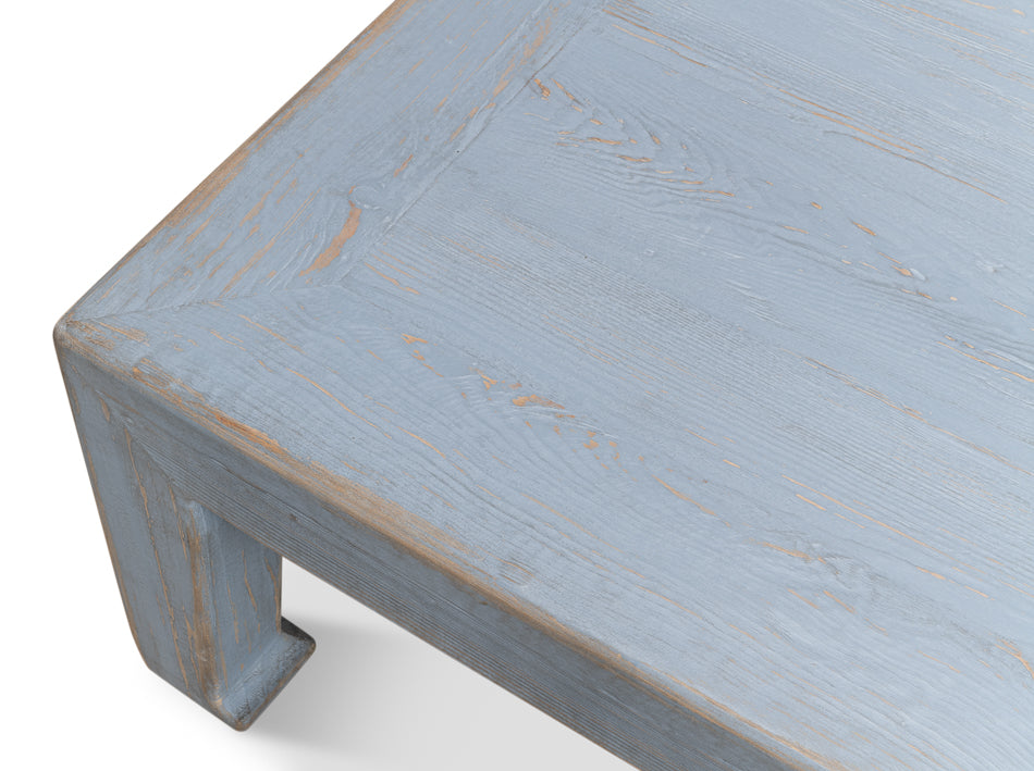 American Home Furniture | Sarreid - Classic Chinese Coffee Table - Blue