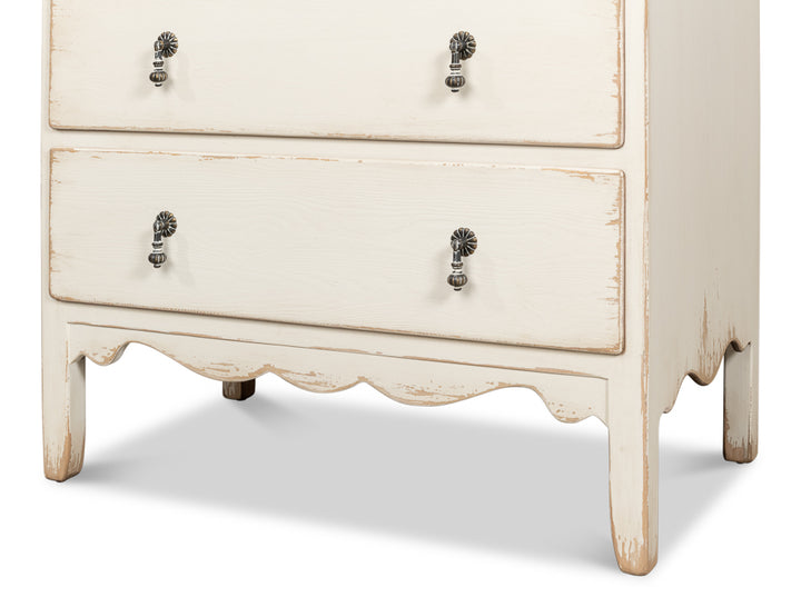 American Home Furniture | Sarreid - Swedish Commode - White