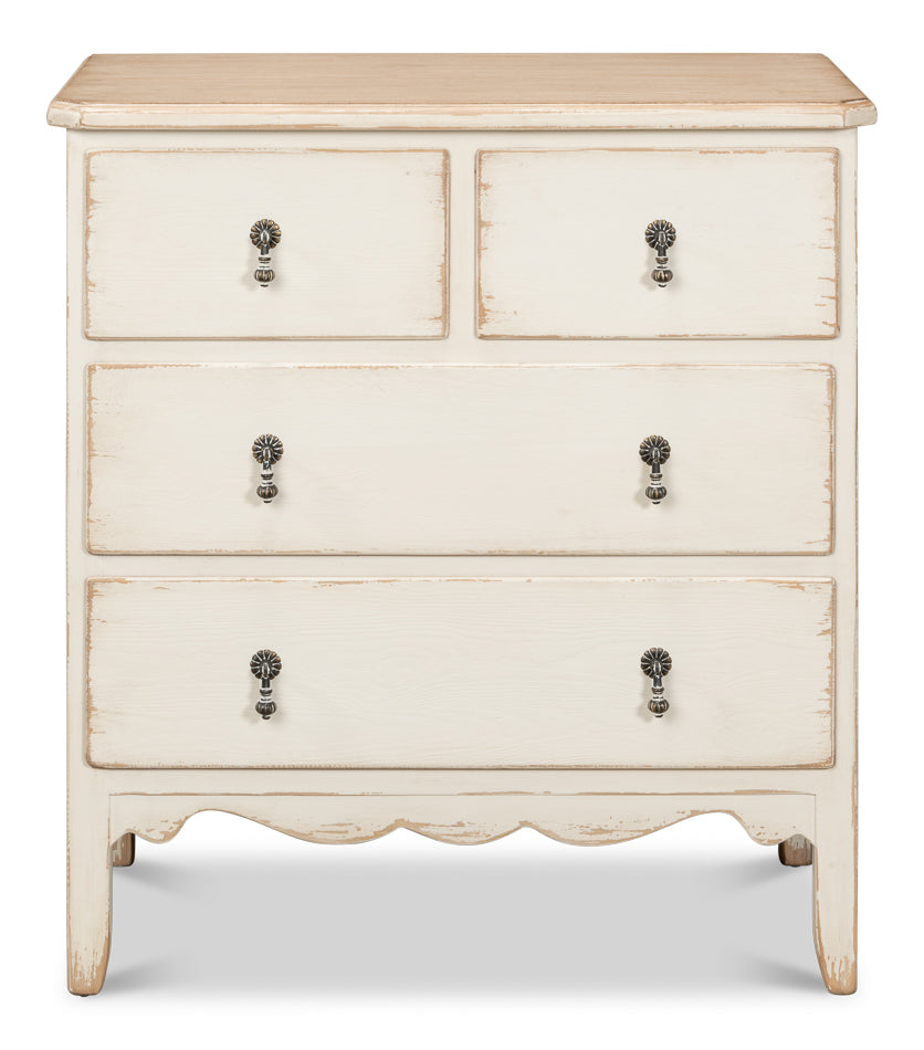 American Home Furniture | Sarreid - Swedish Commode - White