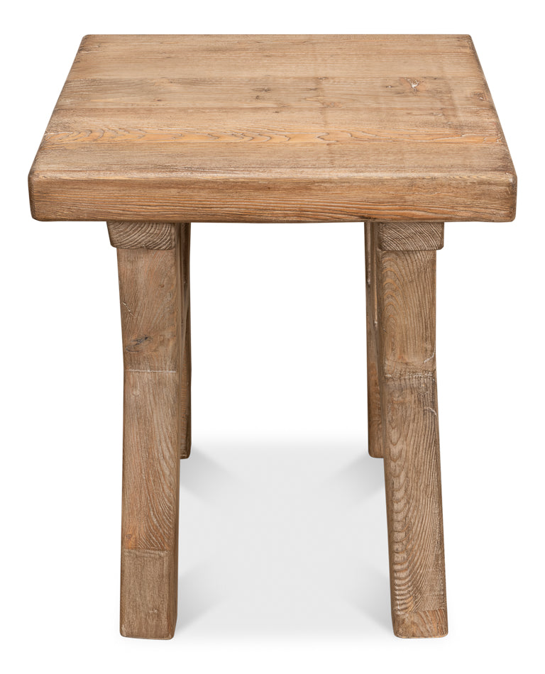 American Home Furniture | Sarreid - Farmhouse Side Table