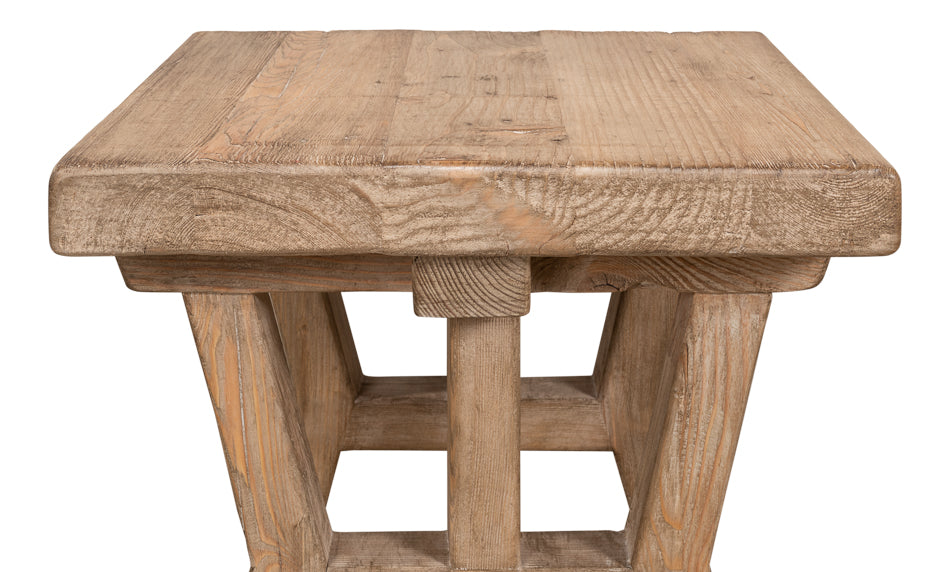 American Home Furniture | Sarreid - Farmhouse Side Table