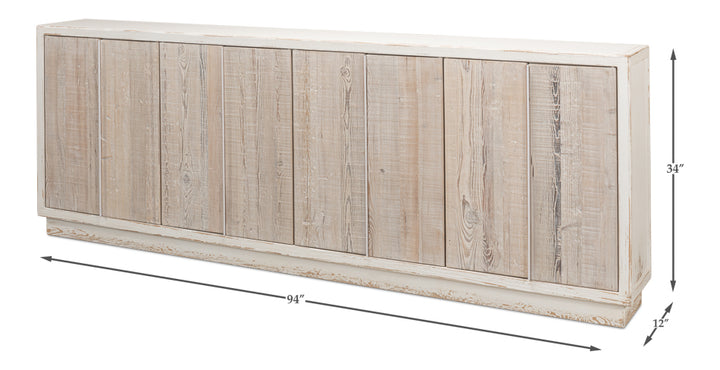 American Home Furniture | Sarreid - Stefano Narrow Sideboard