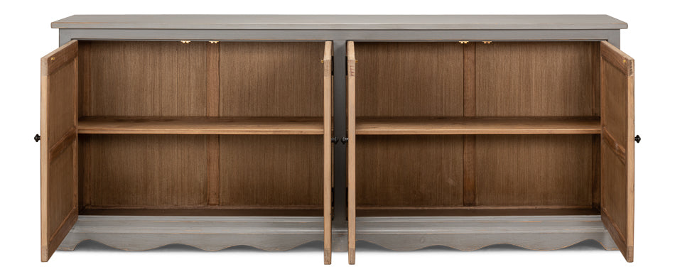 American Home Furniture | Sarreid - Le Gris Sideboard