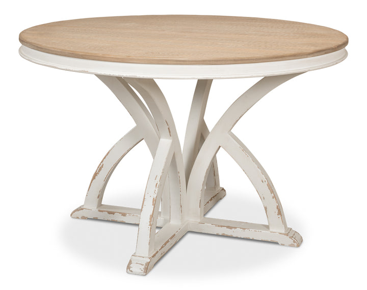 American Home Furniture | Sarreid - Sincerity Table - White