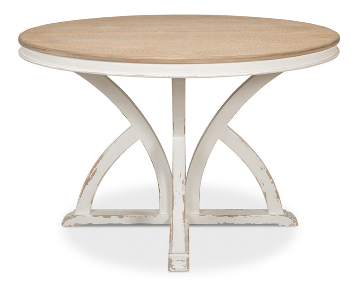 American Home Furniture | Sarreid - Sincerity Table - White