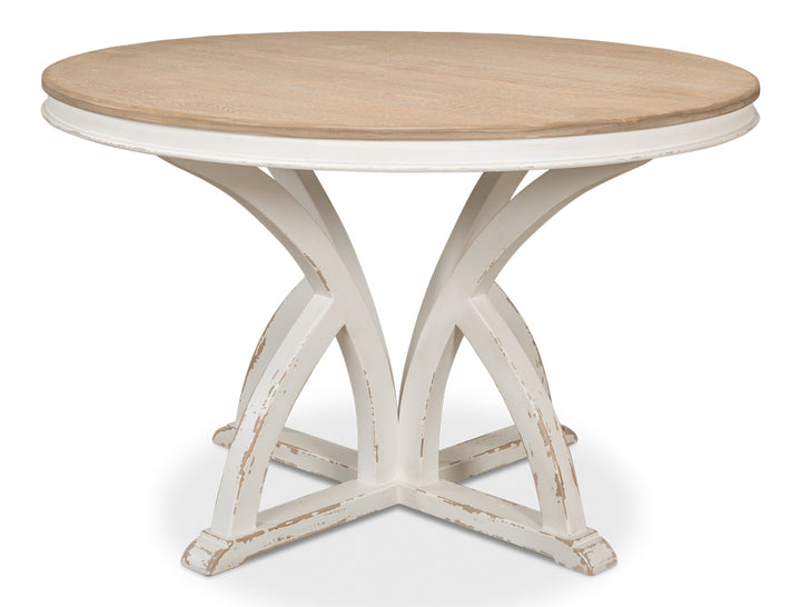 American Home Furniture | Sarreid - Sincerity Table - White