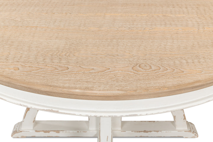 American Home Furniture | Sarreid - Sincerity Table - White