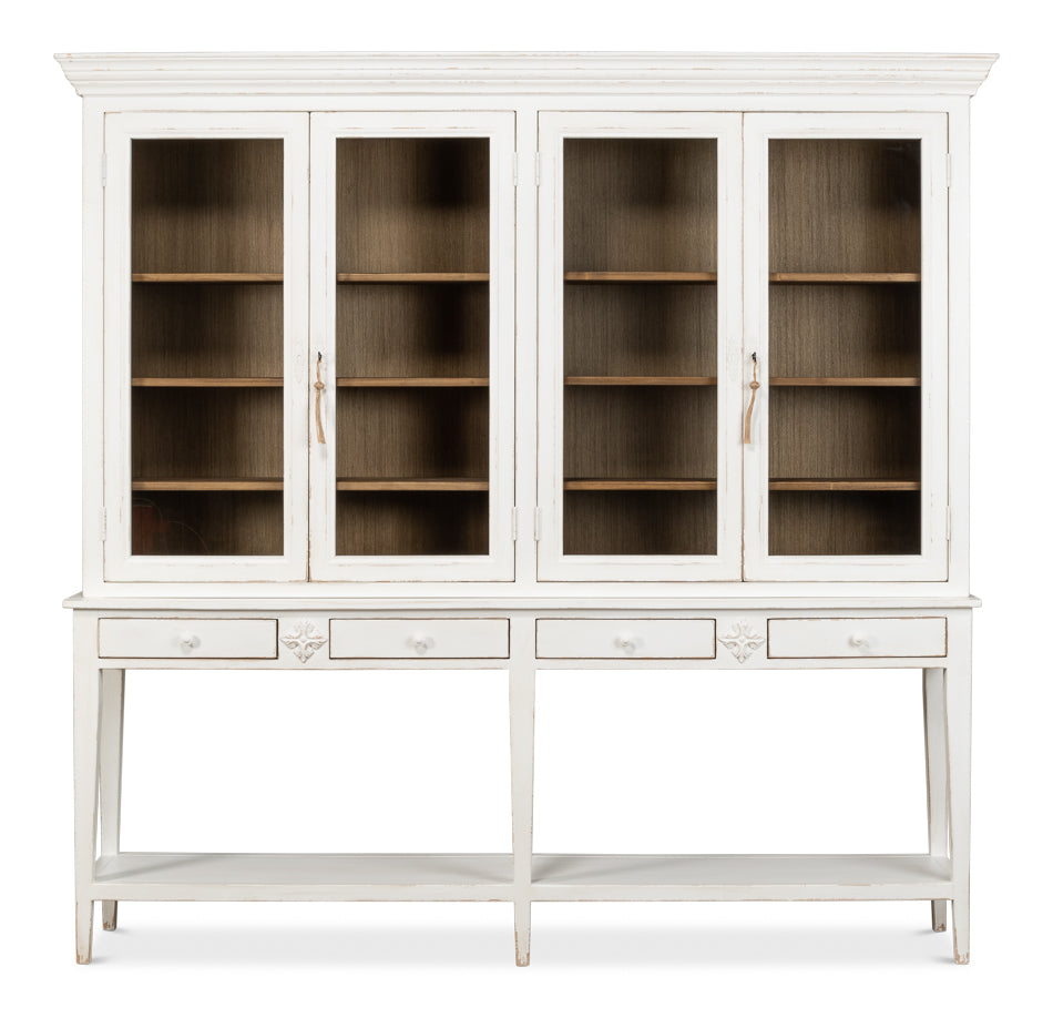 American Home Furniture | Sarreid - Beacon Hill Display Case - White