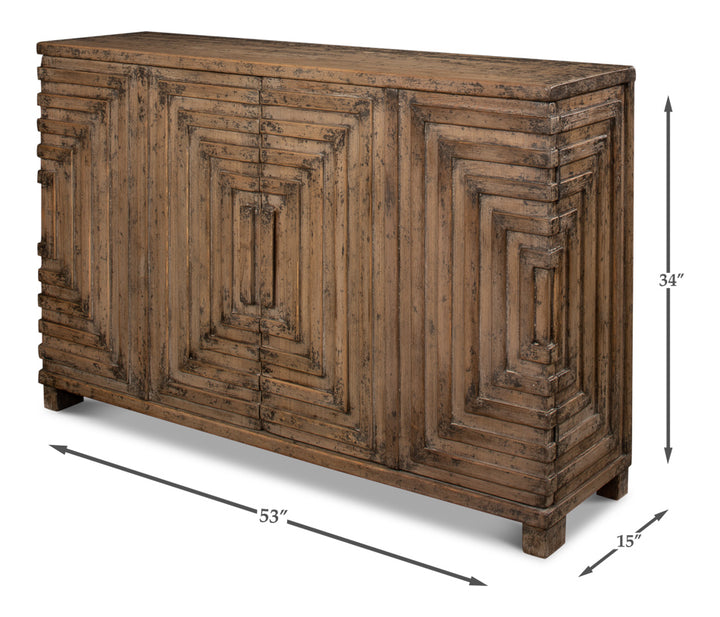 American Home Furniture | Sarreid - Saint Entrance Sideboard