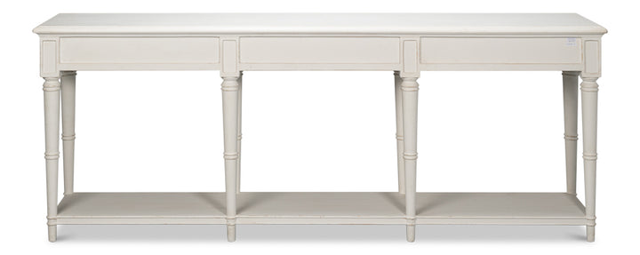 American Home Furniture | Sarreid - Chantal Console Table Antique White