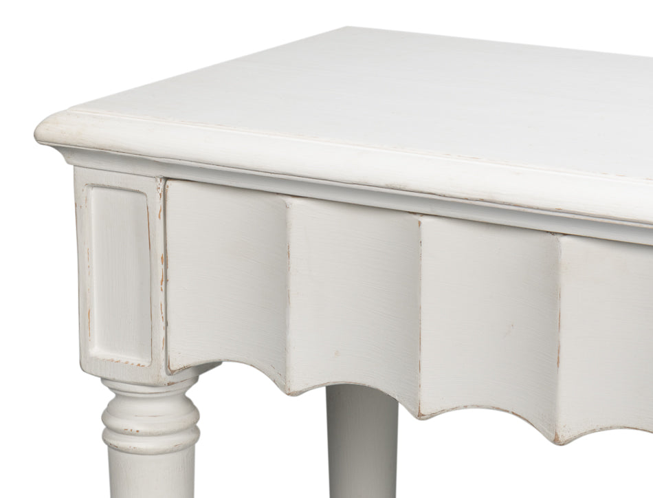 American Home Furniture | Sarreid - Chantal Console Table Antique White