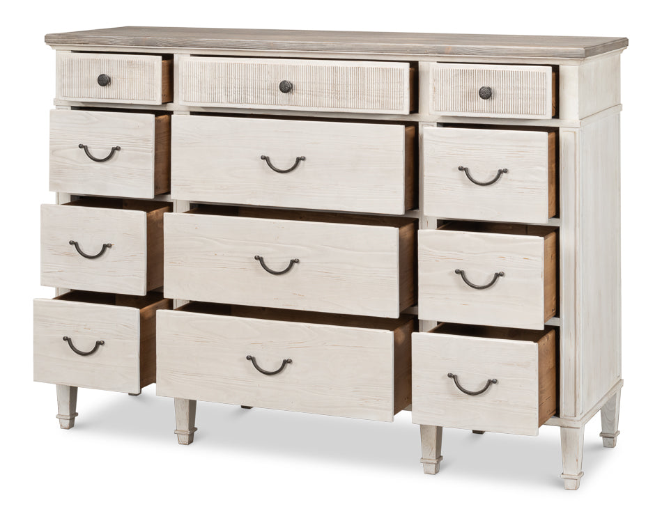 American Home Furniture | Sarreid - Dalmar Bungalow Dresser